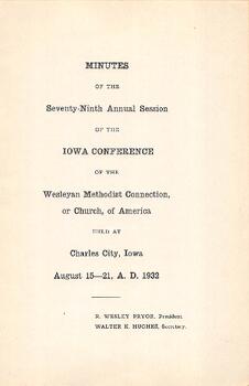 Iowa Conference-1932