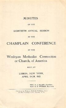 Champlain Conference-1921