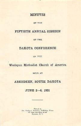 Dakota Conference-1931