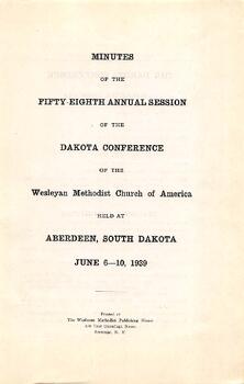 Dakota Conference-1939