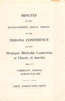 Indiana Conference-1922