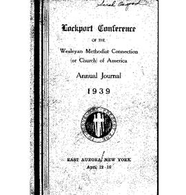 Lockport Conference-1939