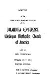 Oklahoma Conference Minutes 1962