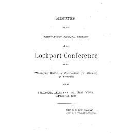 Lockport Conference-1902