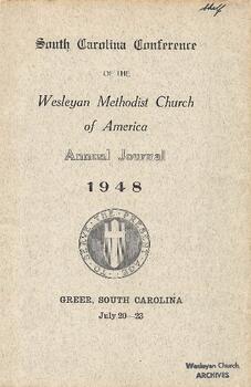 South Carolina Conference Minutes 1948